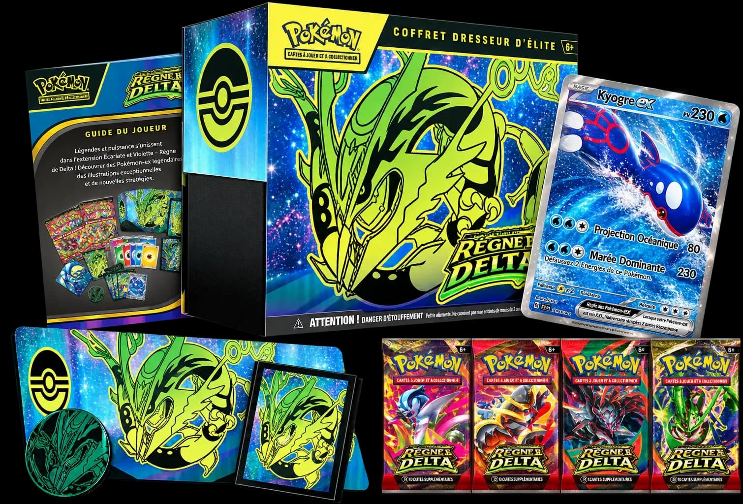 Coffret Dresseur d’élite (ETB) JCC Pokémon Méga-Évolution – Règne Delta