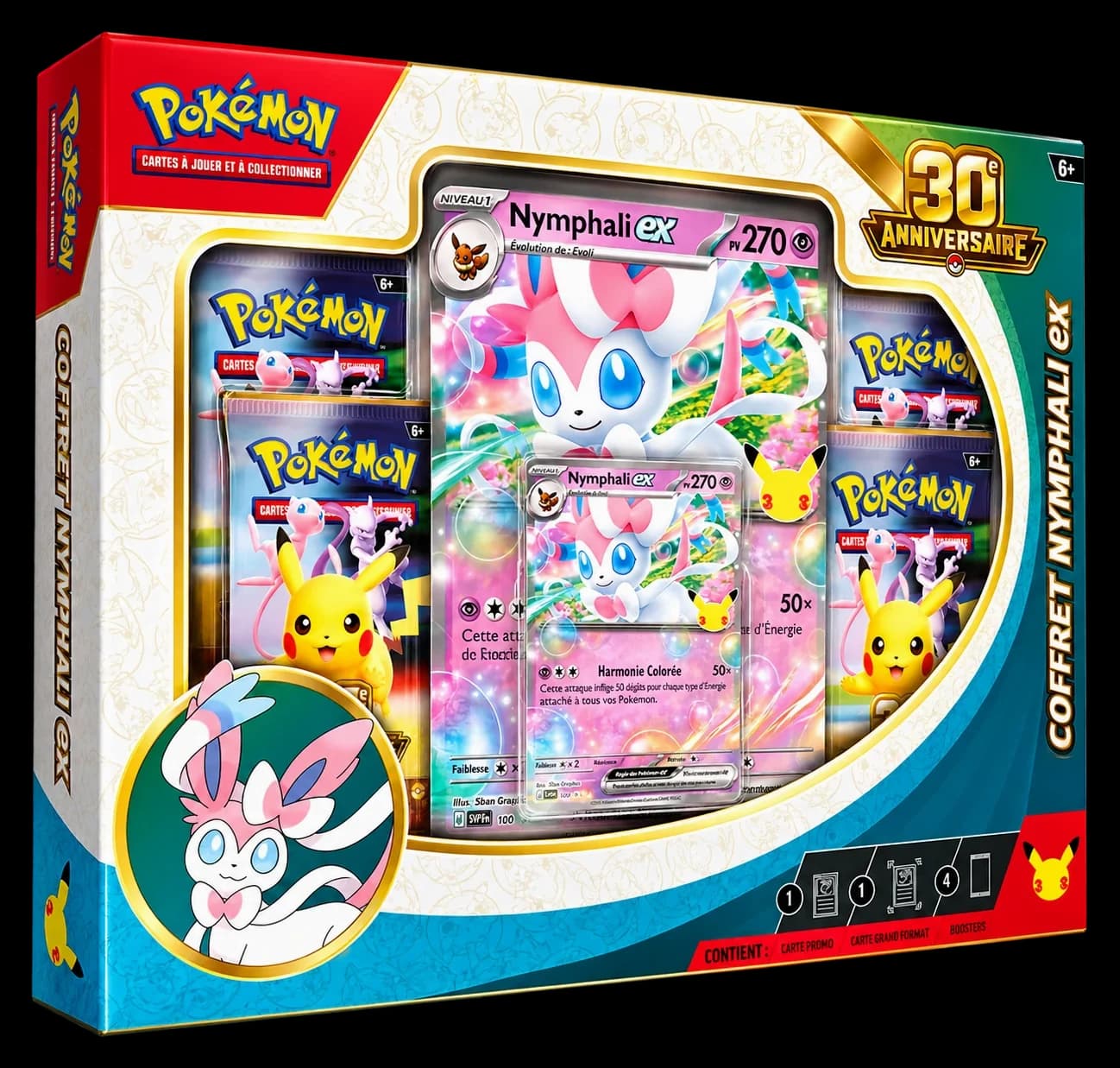 Coffret Nymphali-ex JCC Pokémon 30ᵉ Anniversaire